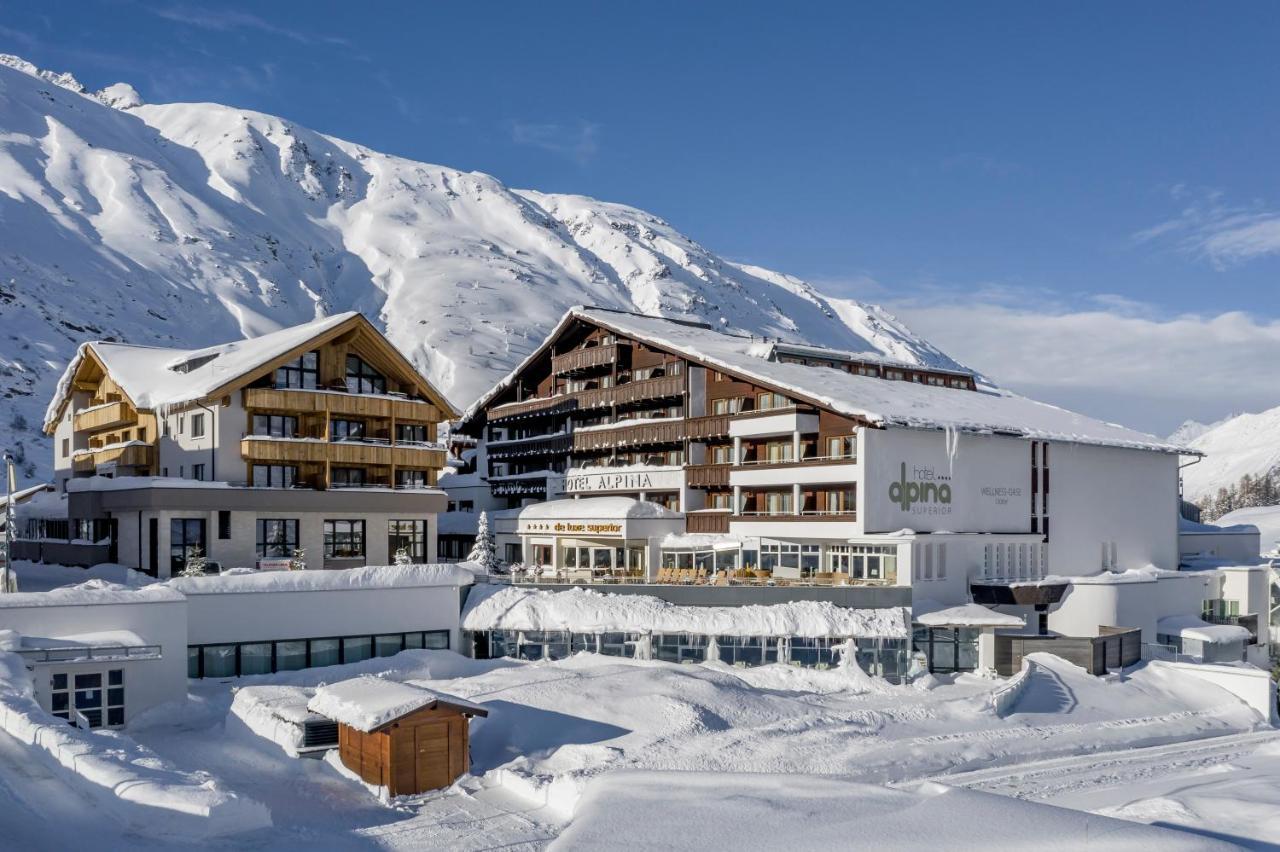 Hotel Alpina Deluxe Обергургль Экстерьер фото